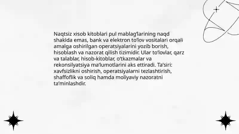 Naqtsiz xisob kitoblar 3