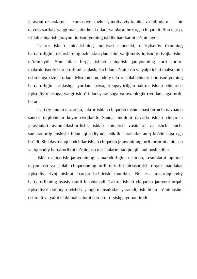 Takror ishlab chiqarish jarayoni va makroiqtisodiy barqarorlik 3