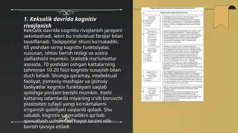 Keksalik davri psixologiyasi 3