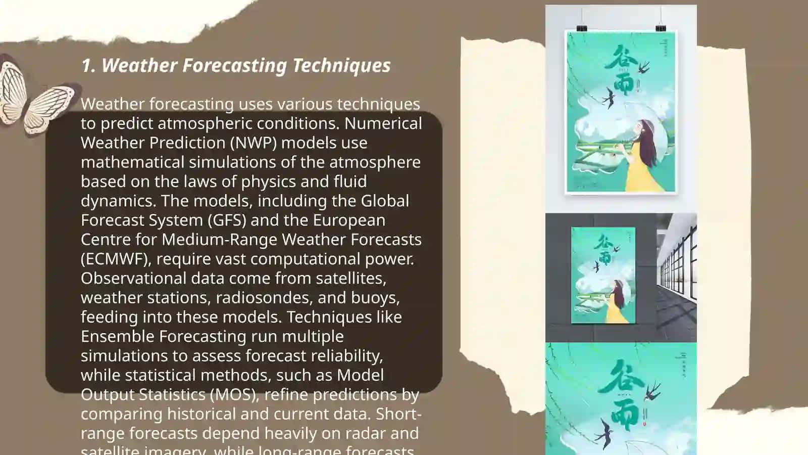 Plan: Weather Forecasting Techniques 3