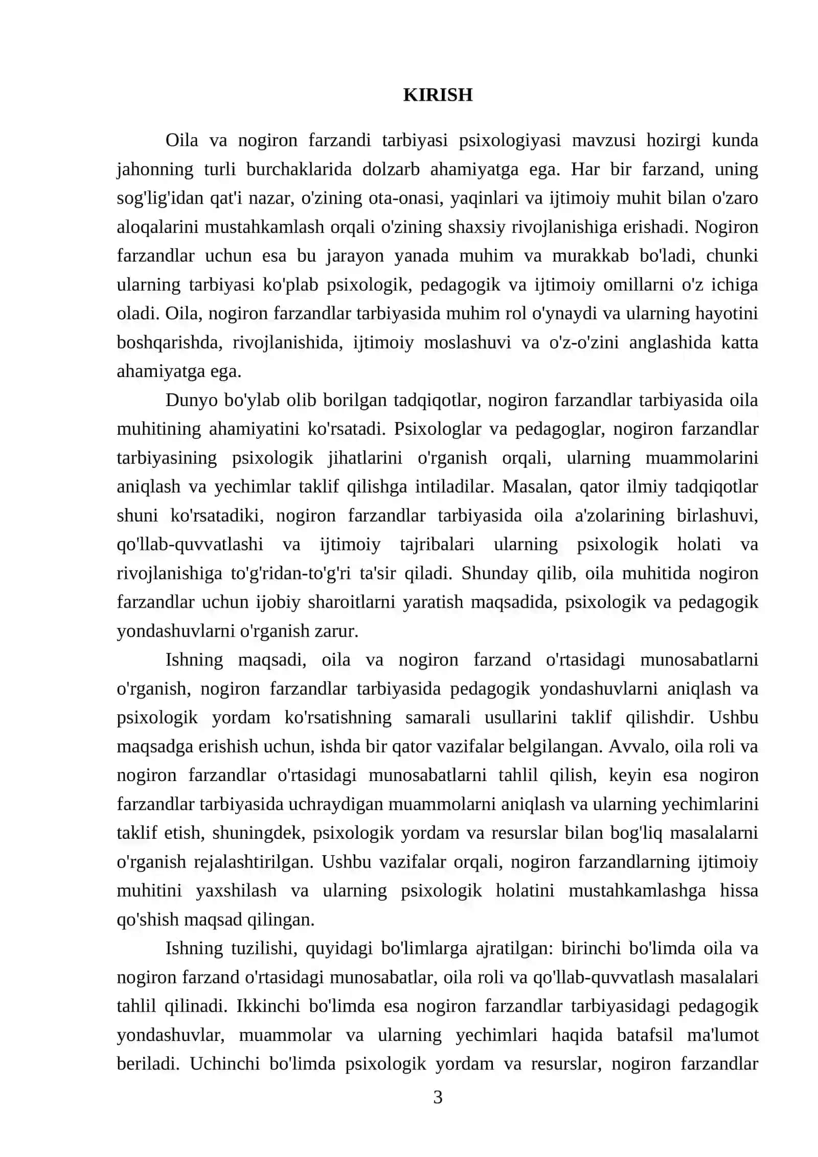 Oila va nogiron farzandi tarbiyasi psihologiyasi 3