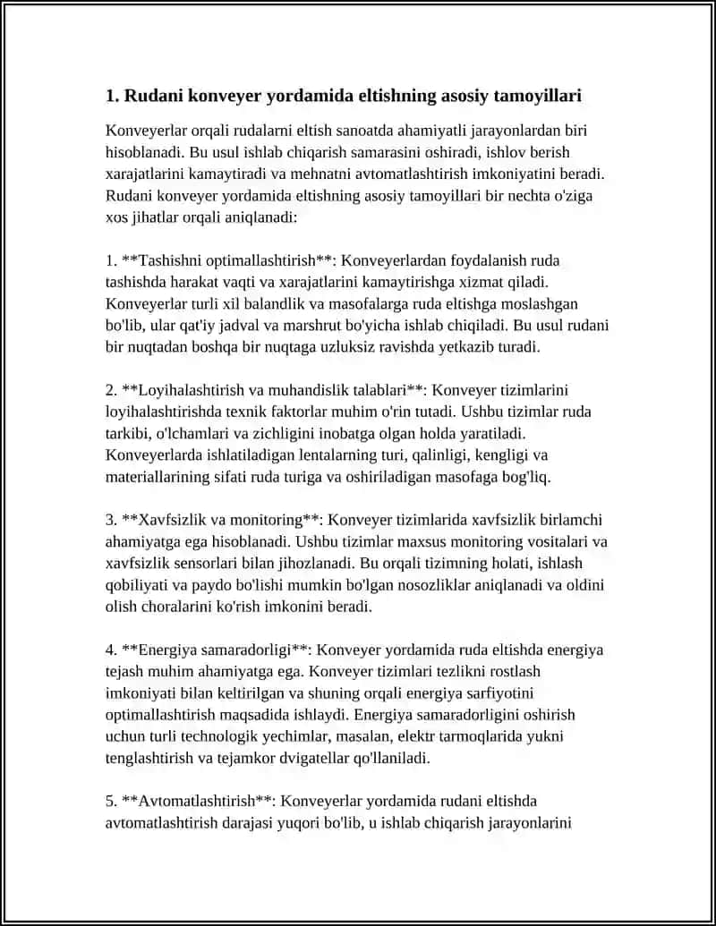 RUDANI KONVEYER YORDAMIDA ELTISH 3