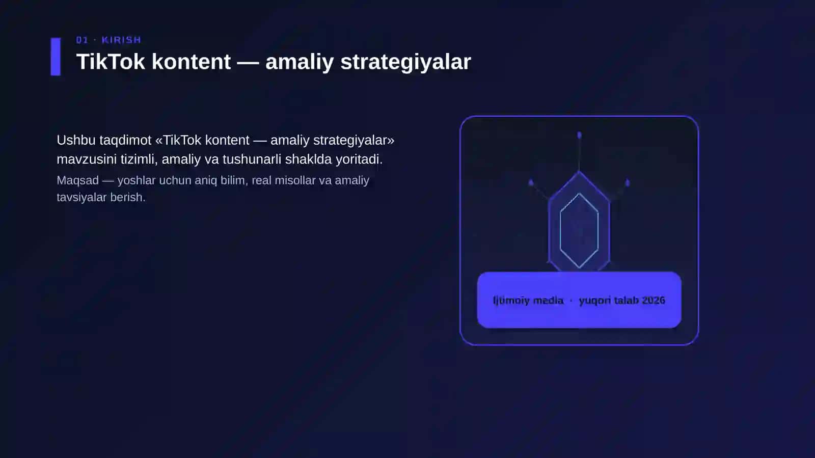 TikTok kontent — amaliy strategiyalar 3