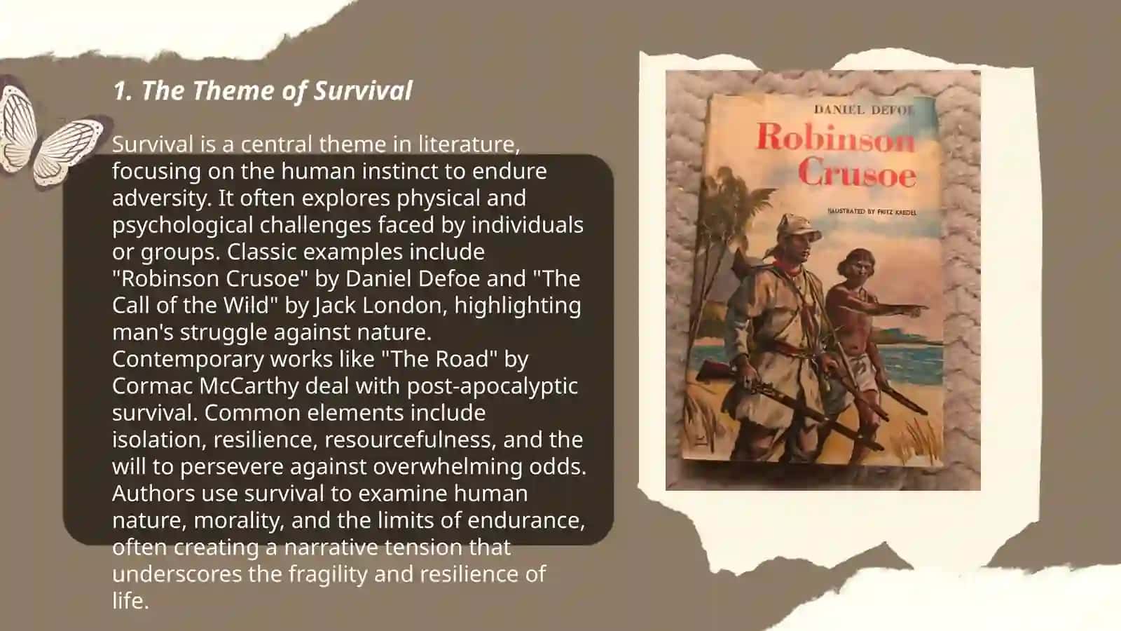 Daniel Defoe " Robinson Crusoe " 3