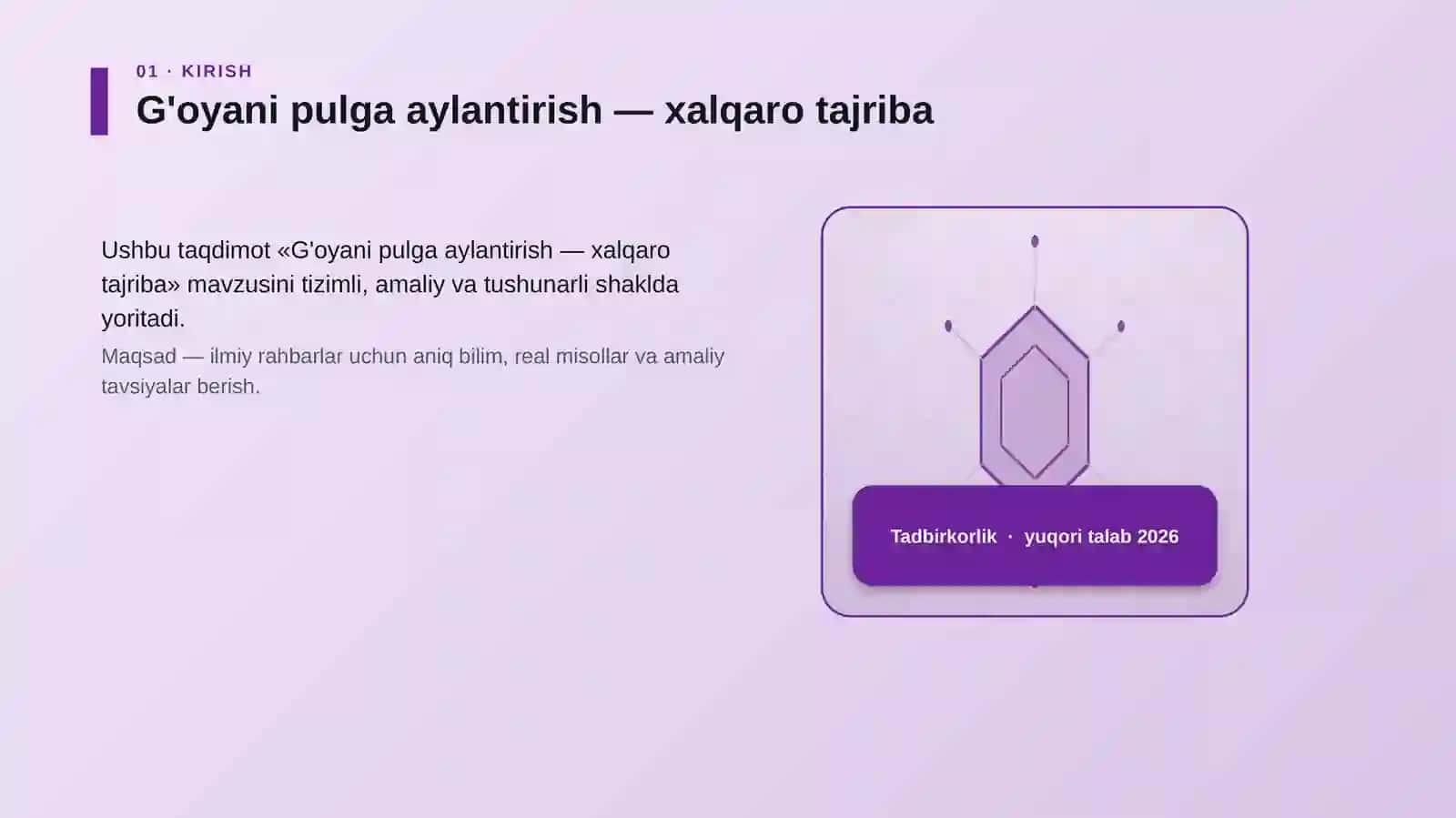 G'oyani pulga aylantirish — xalqaro tajriba 3