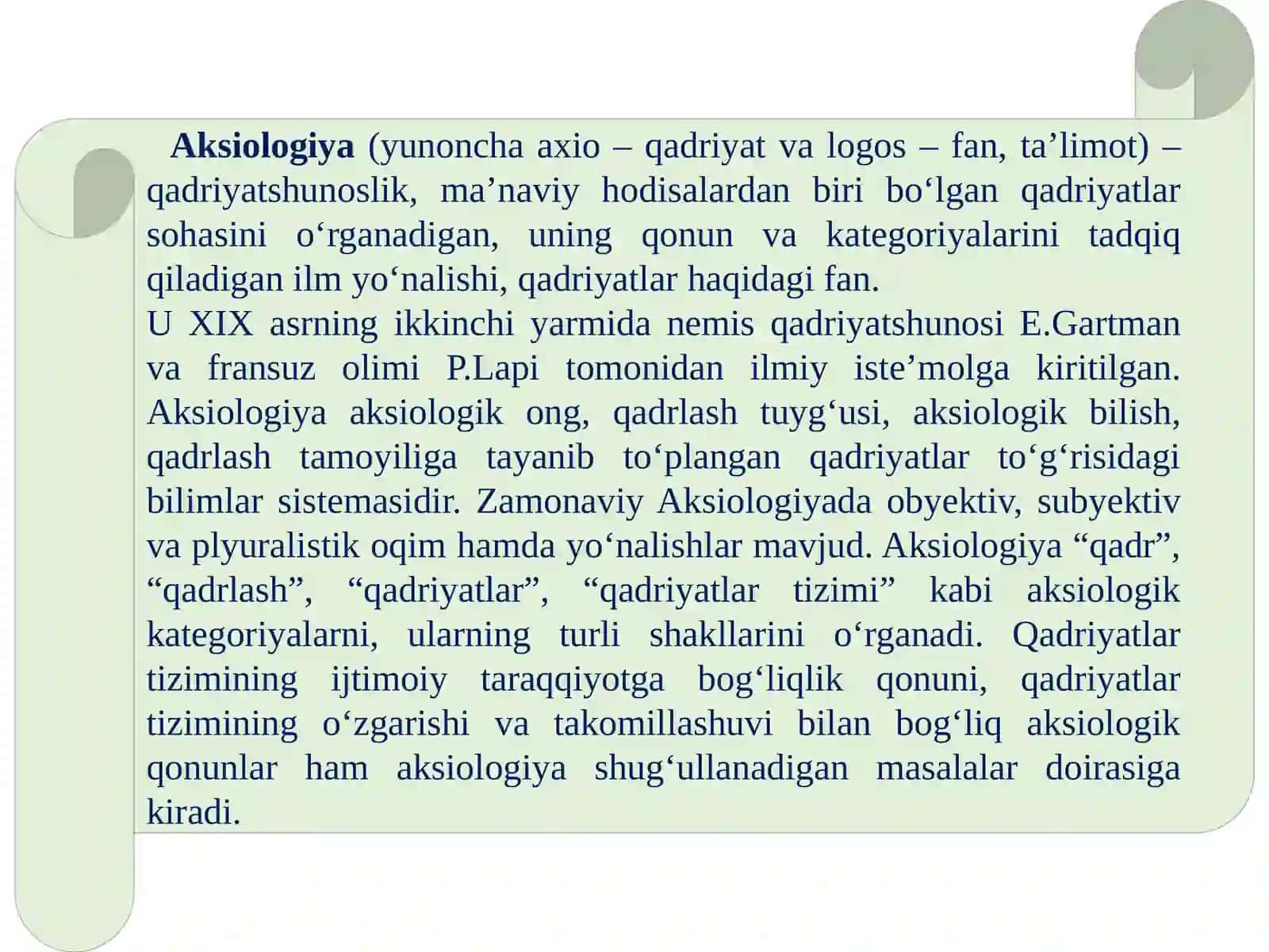 QADRIYATLAR FALSAFASI (AKSIOLOGIYA). 3