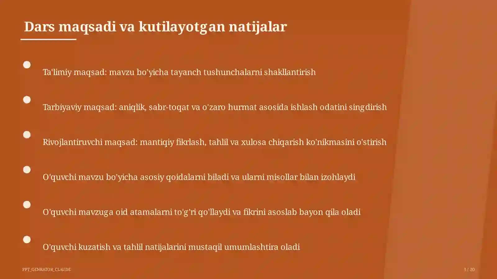 Jadvaldan tashqari ko'paytirish va bo'lish (3-sinf) 3
