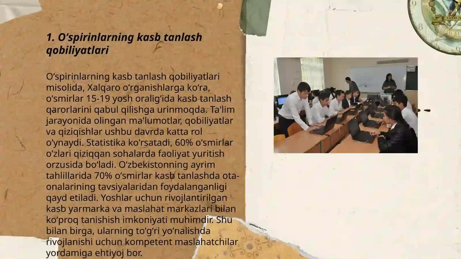 Oʻspirinlarning kasbga tayyorgarligi muommosi 3