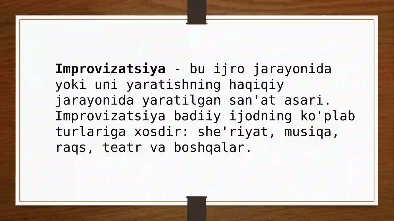Improvizatsiya 3