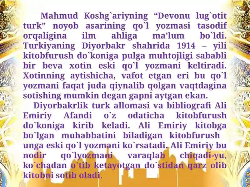 Devon lug'atit Turk 3