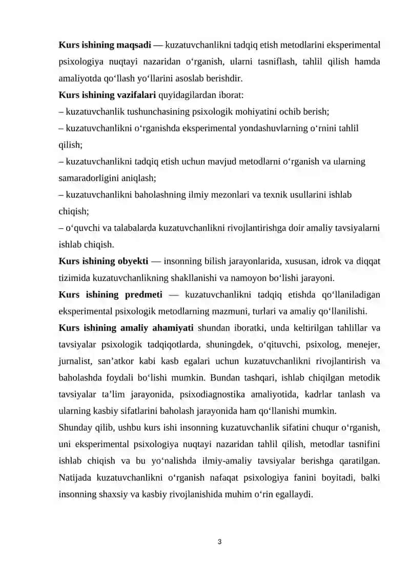 KUZATUVCHANLIKNI TADQIQ ETISH METODLAR TASNIFI 3