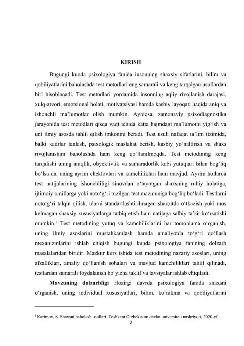 Test metodining yutuq va kamchiliklari 3