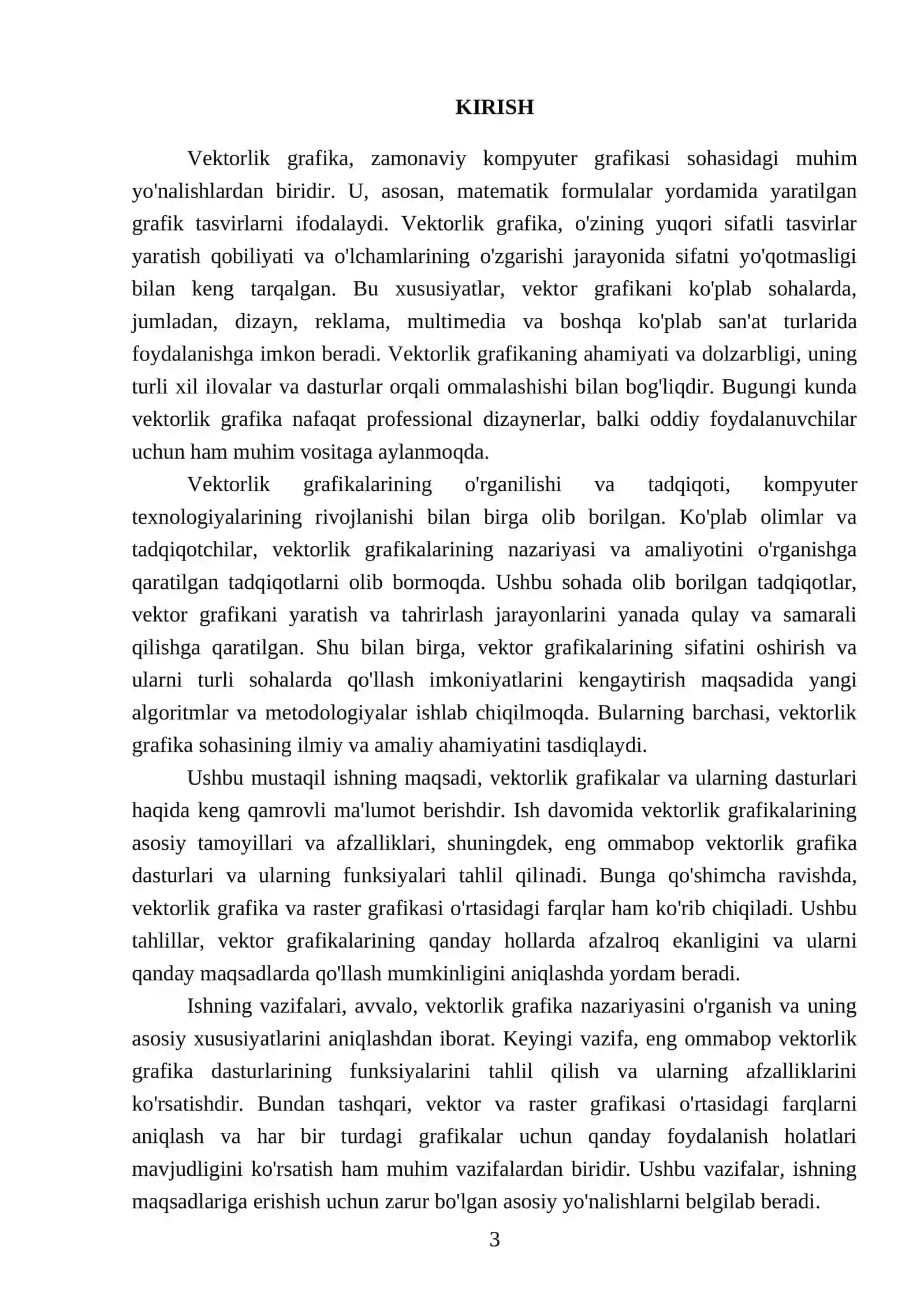 Vektorlik grafika. Vektorlik grafika dasturlari 3