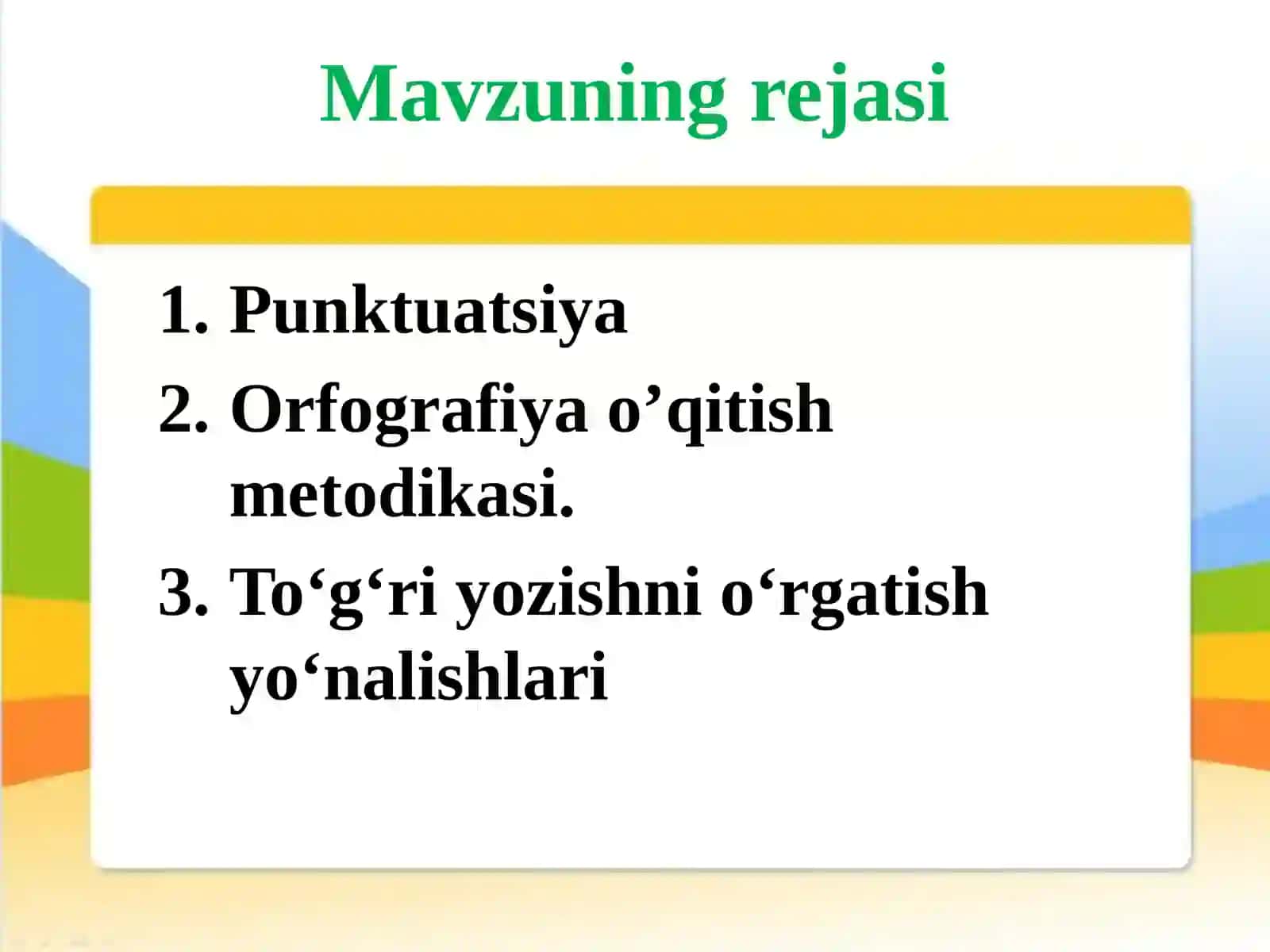 Punktuatsiya 3