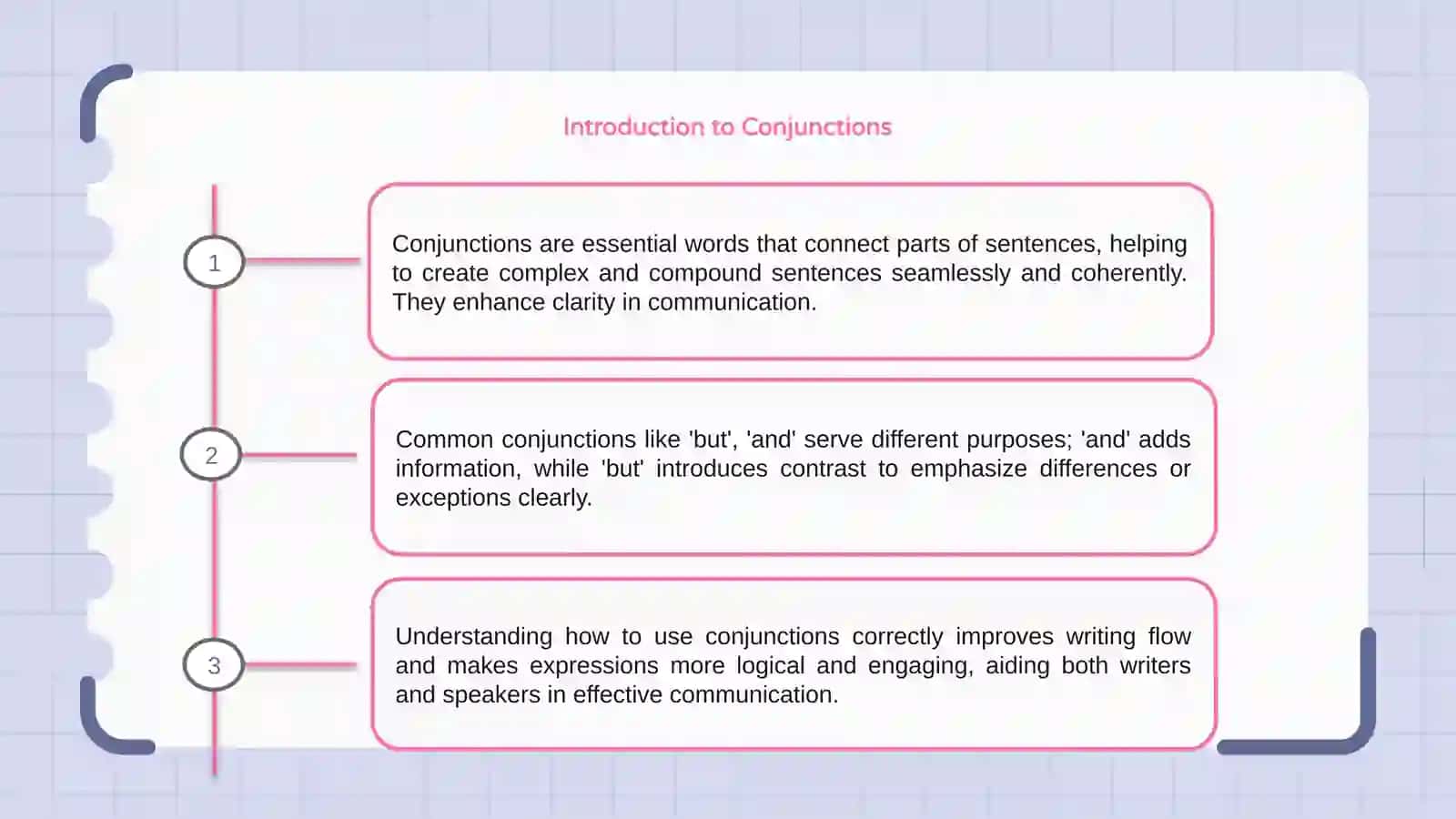 Introduction to Conjunctions 3