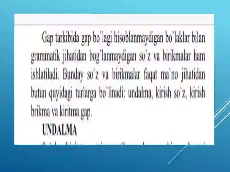 Hozirgi O'zbek adabiy tili 3