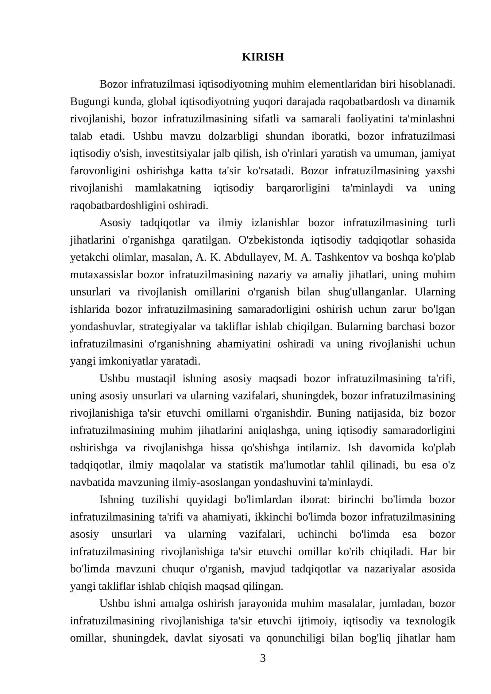Bozor infratuzilmasi va uning unsurlari 3