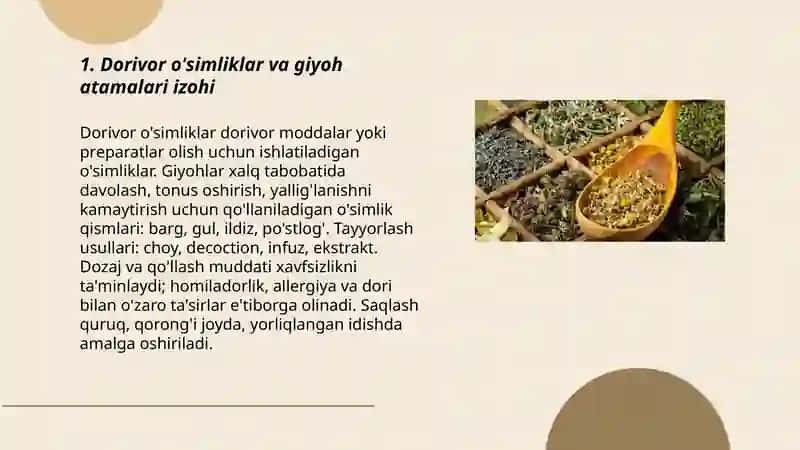 Xalq tabobatiga oid atamalar izohi 3