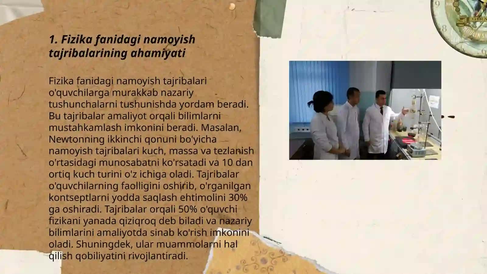 Fizikadan namoyish tajribalarni yaratish va koʻrsatish metodikasi 3