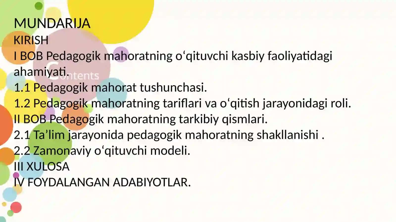 Pedagogik mahorat 3