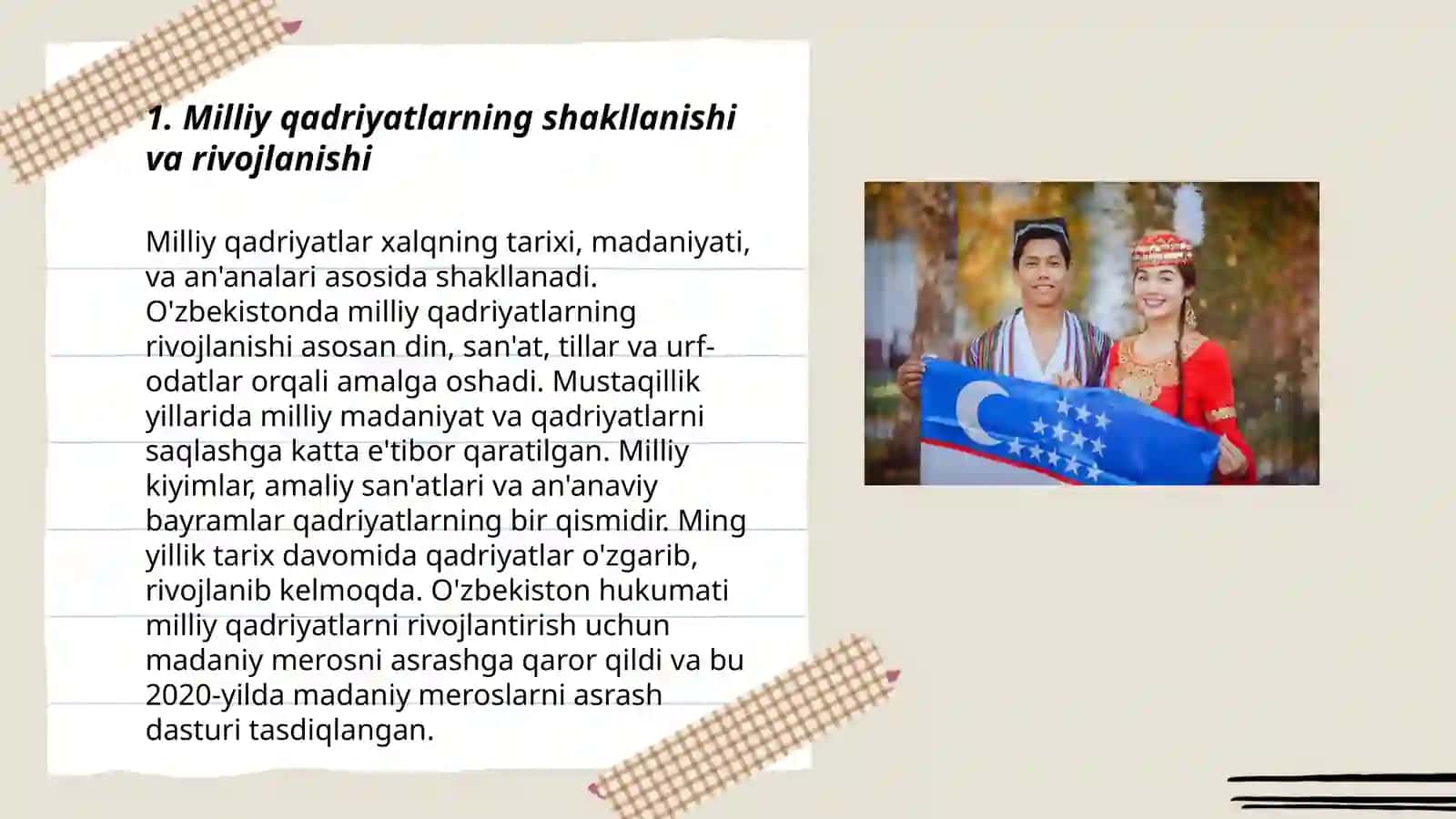 Milliy va umuminsoniy qadriyatlar sivilizatsiya taraqqiyot omili 3