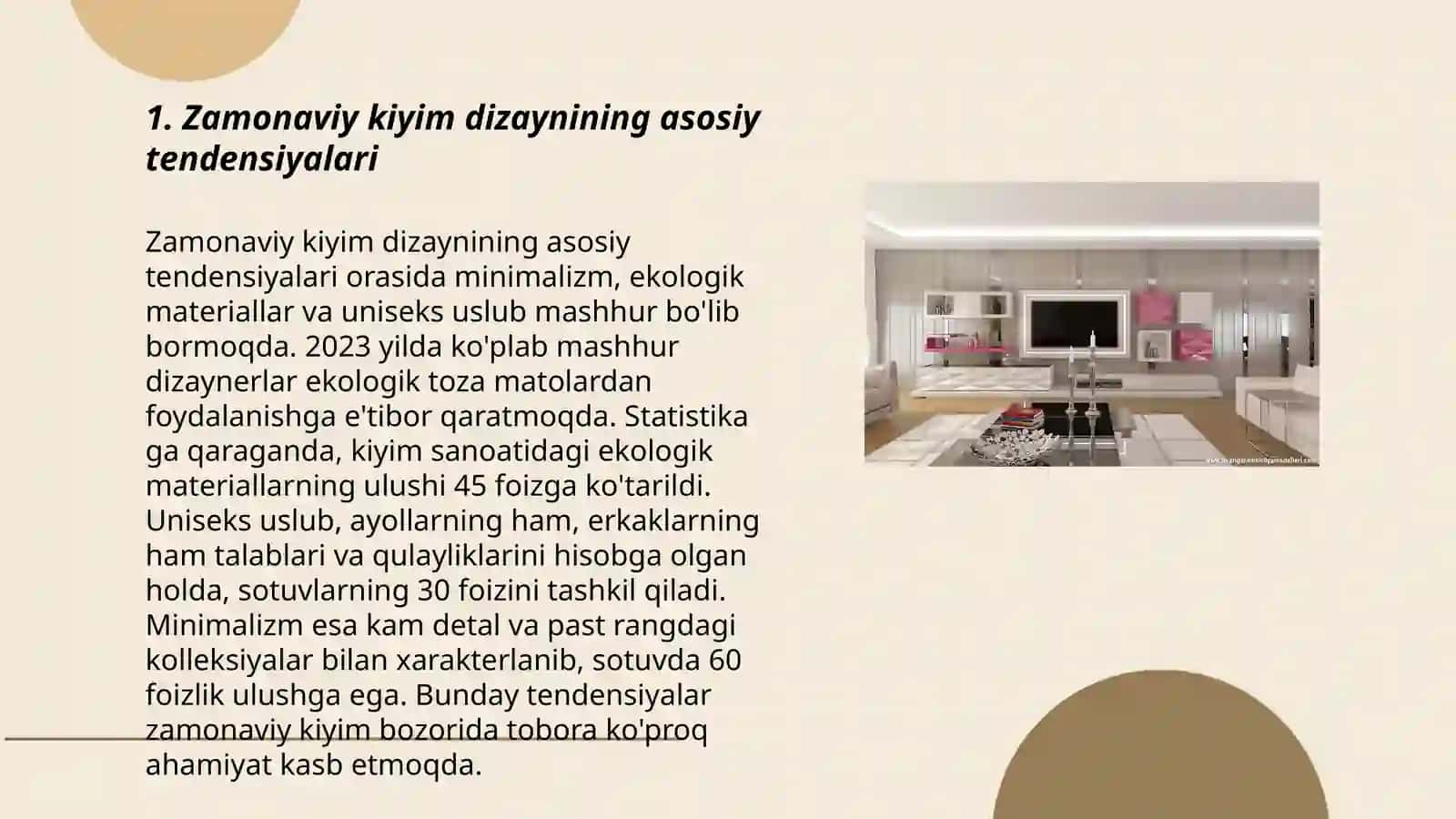 Zamonaviy Kiyimlarni loyihalash va modellashtirish 3