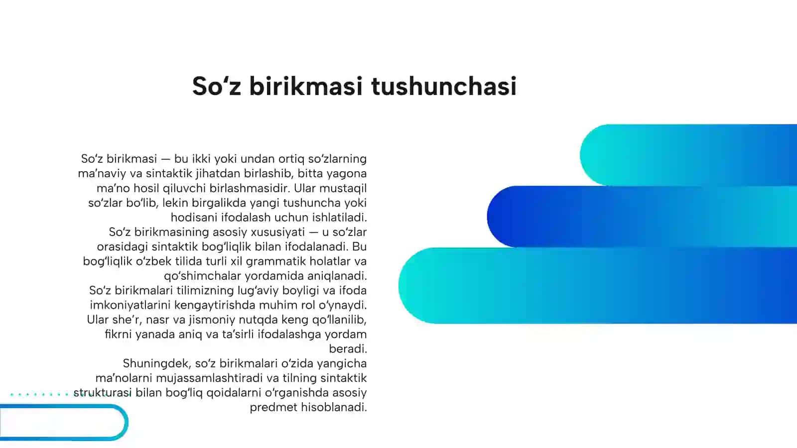 SOʻZ BIRIKMASI 3