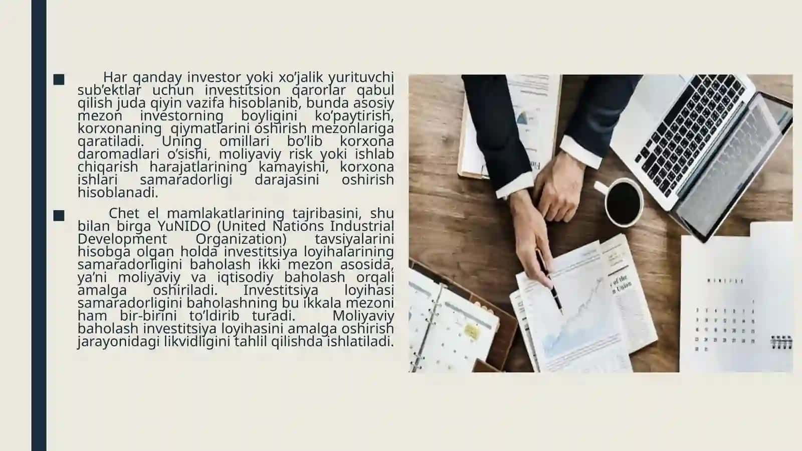 Investitsiya loyihalarining moliyaviy-iqtisodiy samaradorligini baholashning diskontlashga asoslangan usullari 3