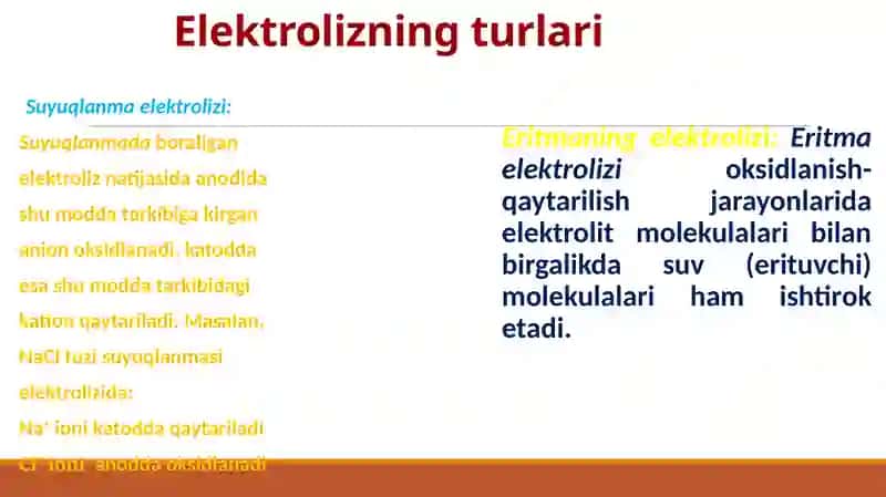 Elektroliz 3