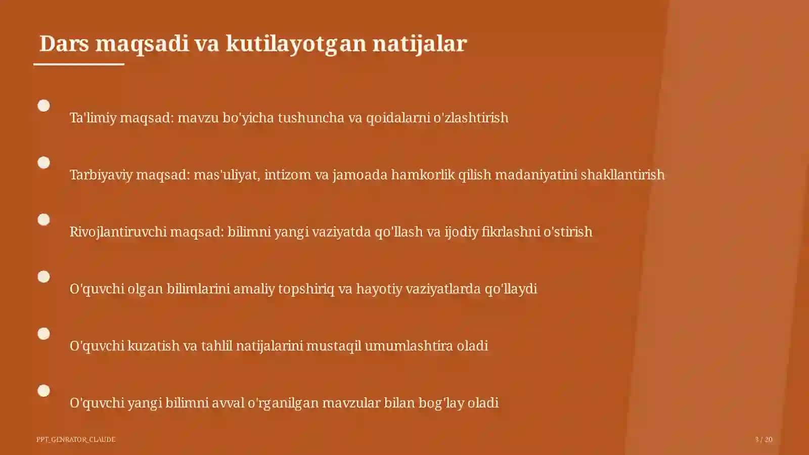 Olamning tuzilishi va kengayishi (11-sinf) 3