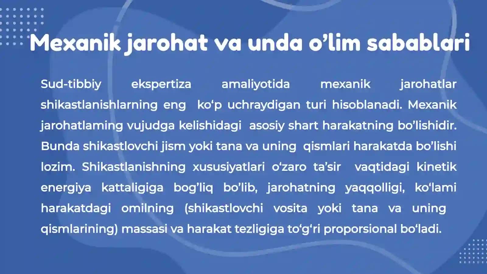 MEXANIK JAROHATLAR 3