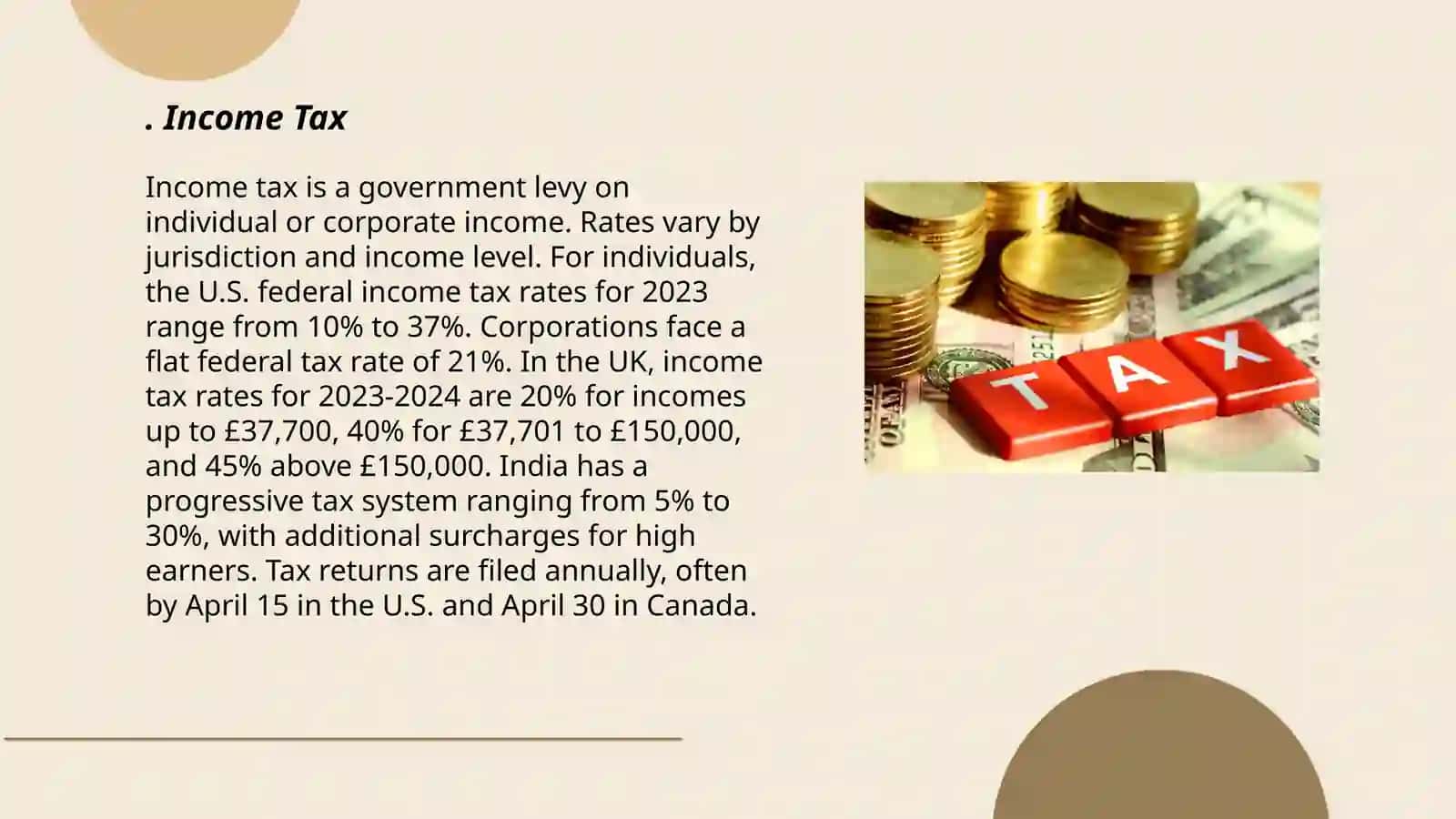 Taxes 3