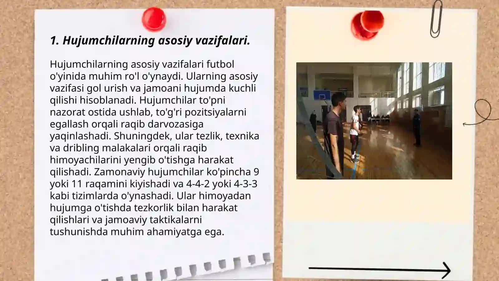 Valebol òynida hujum taktikasini òrgatish 3