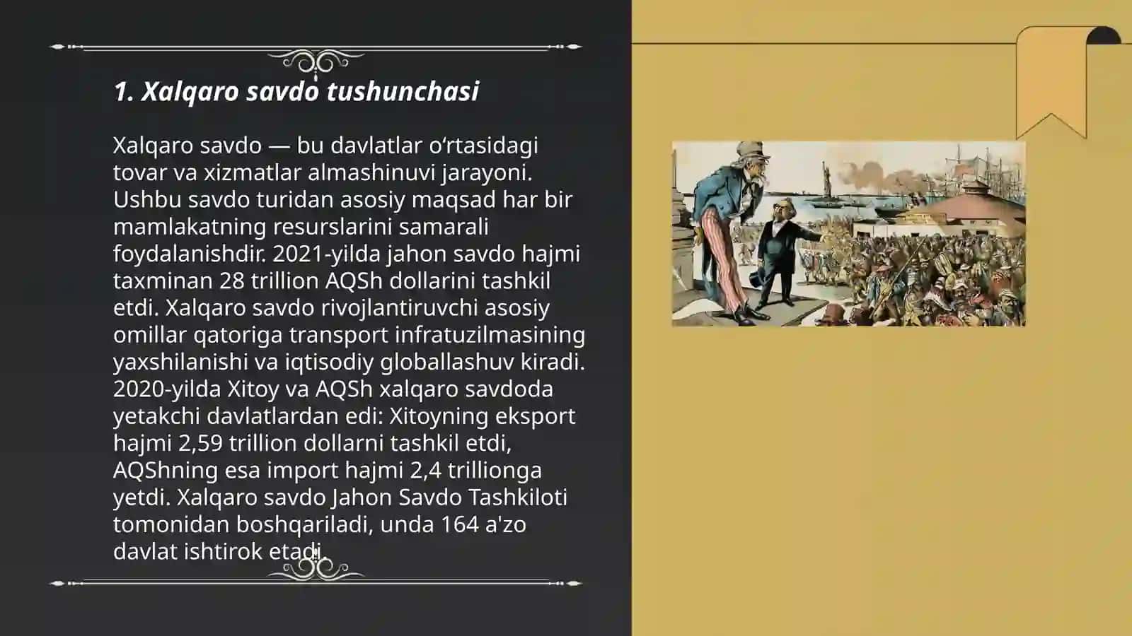 Xalqaro savdo nazariyalari 3