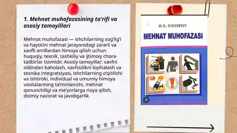 Mehnat muhofazasining maqsadi va vazifalari 3