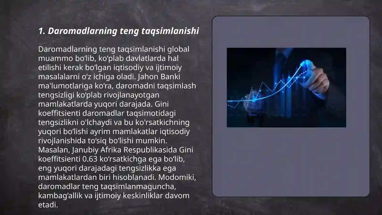 Daromadlarning taqsimlanishi, tengsizlik va qashshoqlik 3