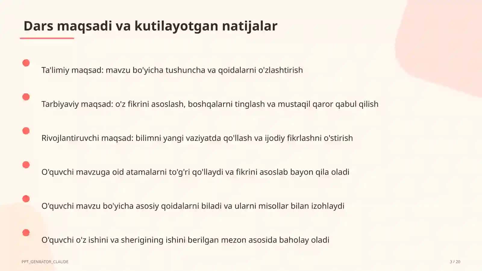 Yog'ochga ishlov berish asoslari (5-sinf) 3