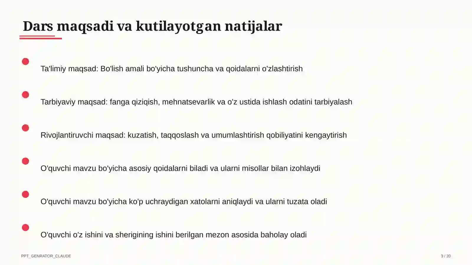Bo'lish amali (2-sinf) 3