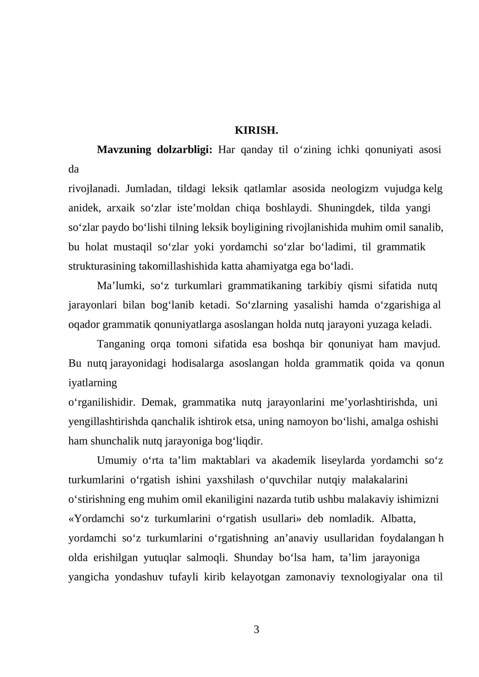 O'zbek tilida yordamchi so'zlar 3