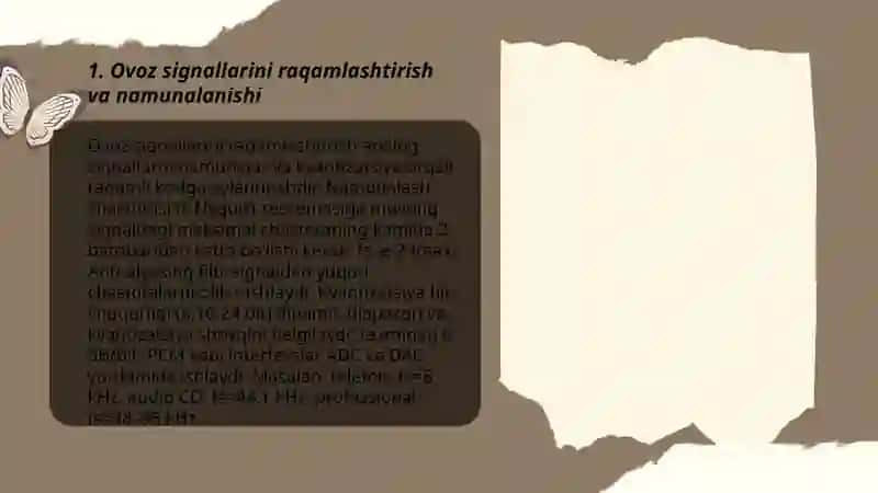 Raqamli axborot texnalogiya fani amaliyotda qoʻllash ovoz,grafik,matn axborotlar 3