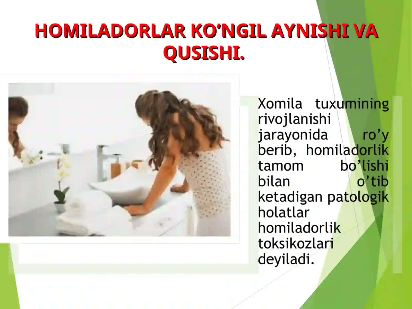 Pre eklampsiya;Toksikoz 3