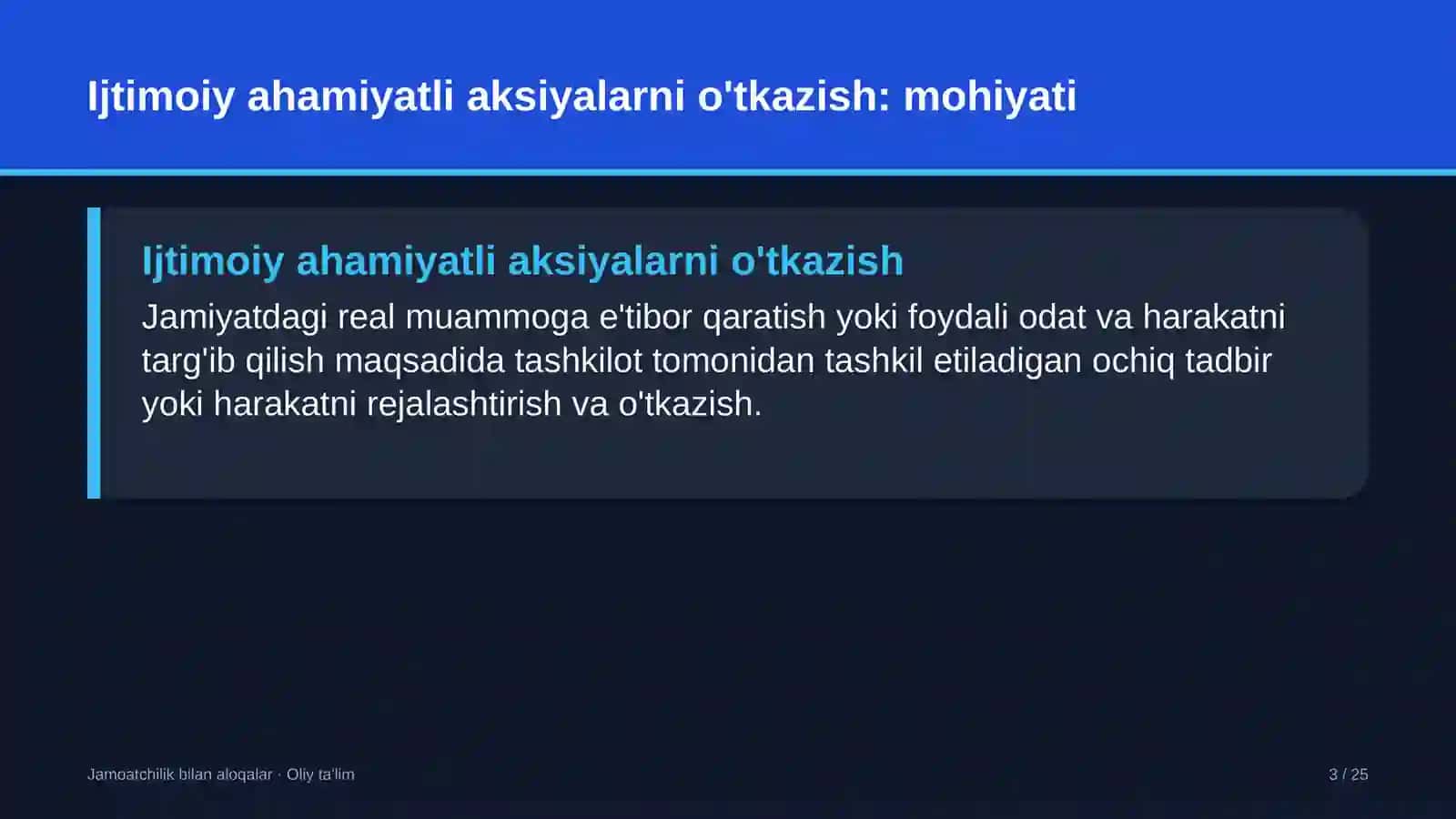 xalq deputatlari kengashlarida ijtimoiy ahamiyatga ega aksiyalarni o'tkazish 7384 3