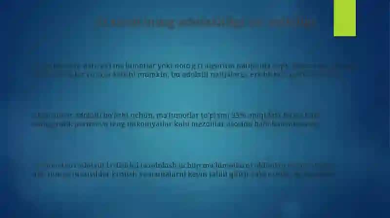 Suniy intellekt joriy etishning axloqiy jihatlari 3