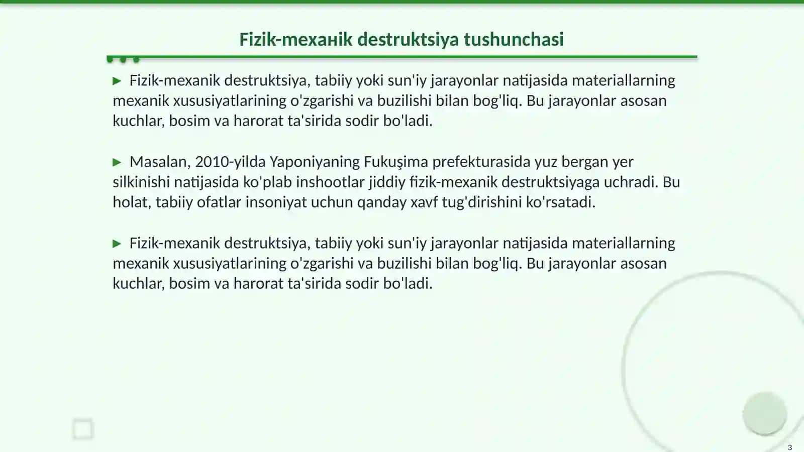 Fizik-mехаnik dеstruktsiya vа biоlоgik dеstruktsiya 3
