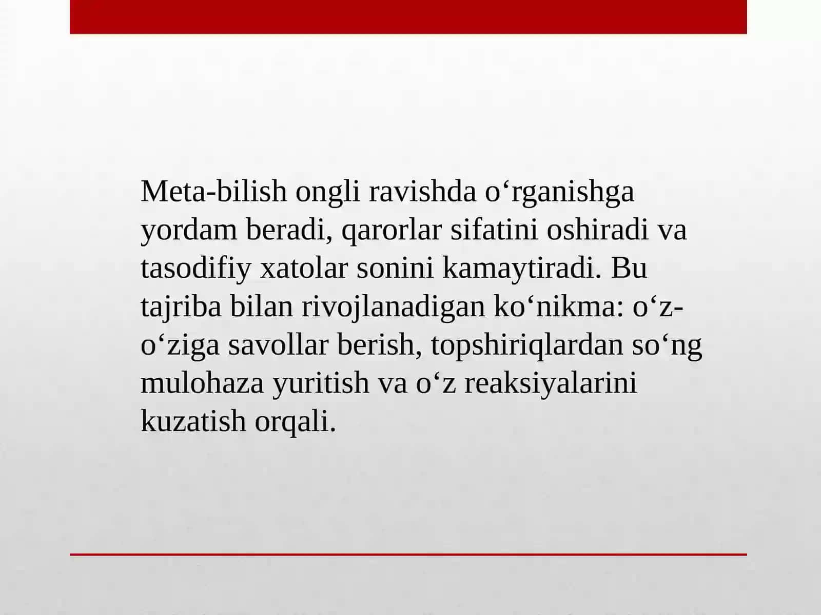 Tafakkur va metabilish 3