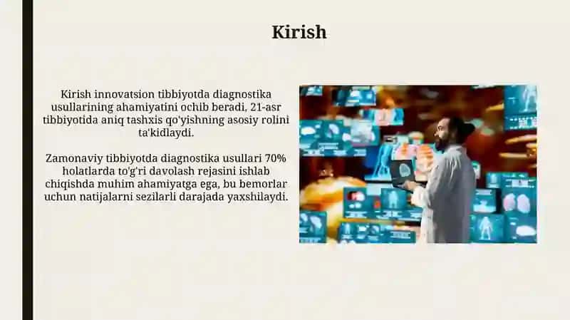 Innovatsion tibbiyotda diagnostika usullari va ularning ahamiyati 3