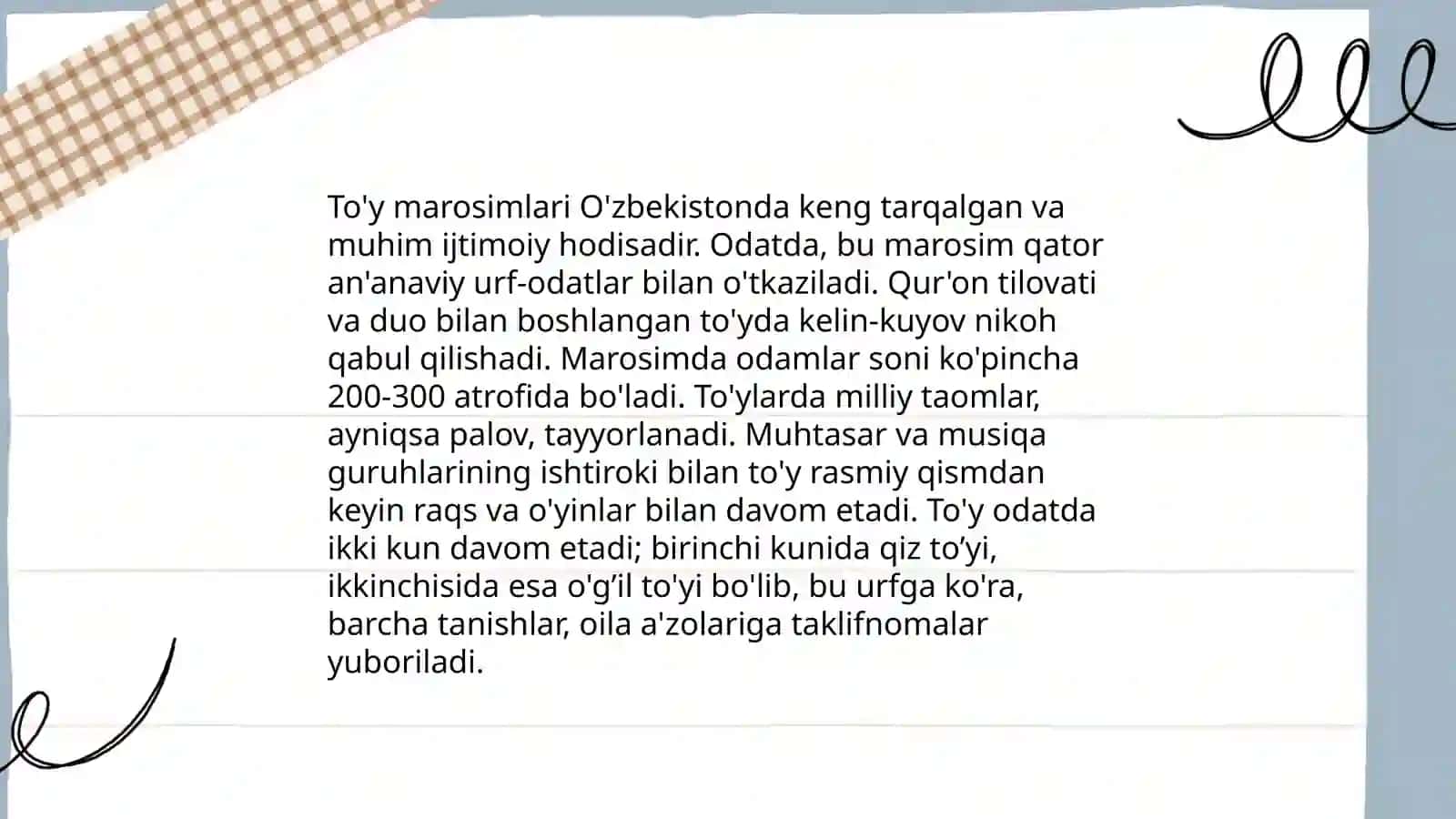 To'y marosimlari 3