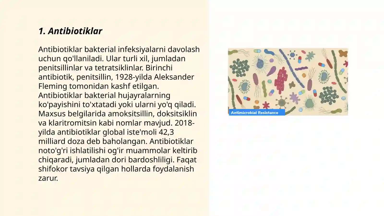 Mikroblarga qarshi vositalar 3