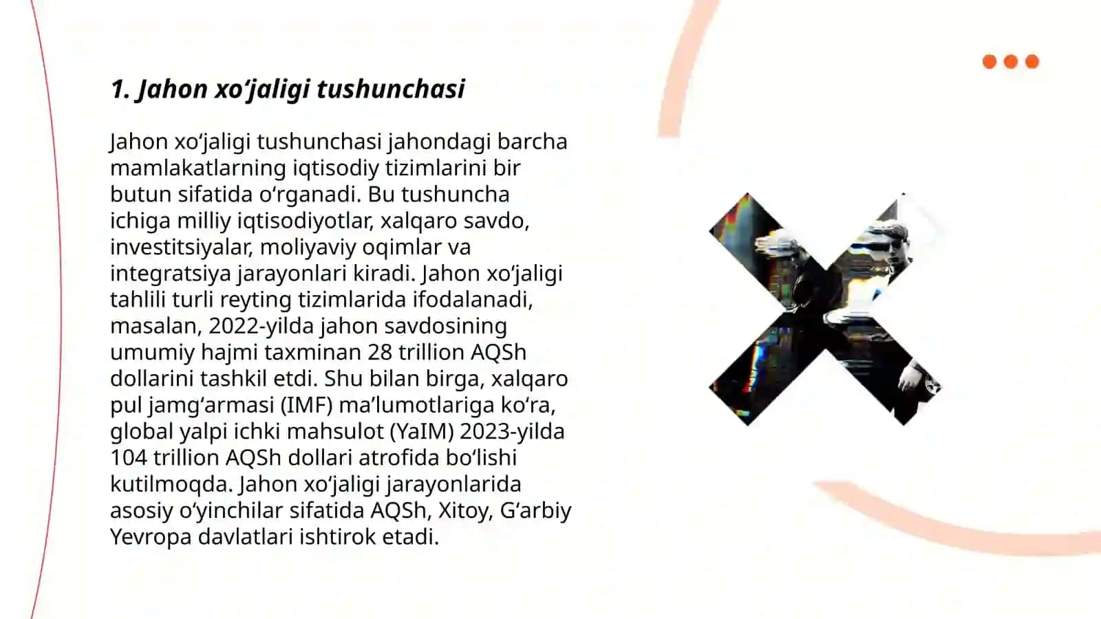 Jahon xoʻjaligining shakllanishi va rivojlanishi 3