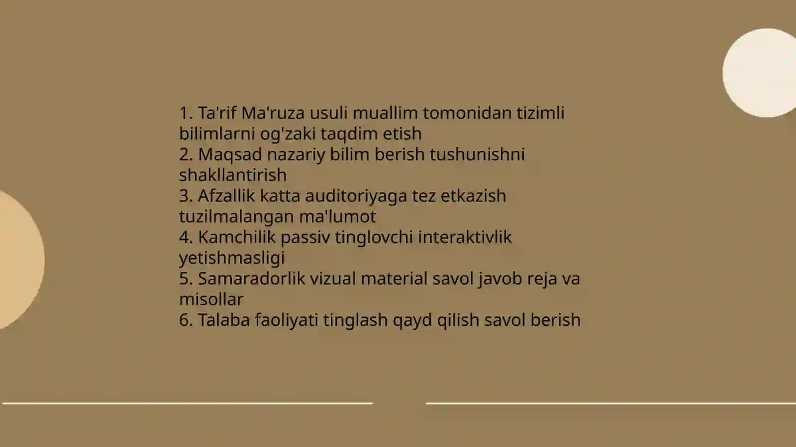 Ta'lim metodlari 3